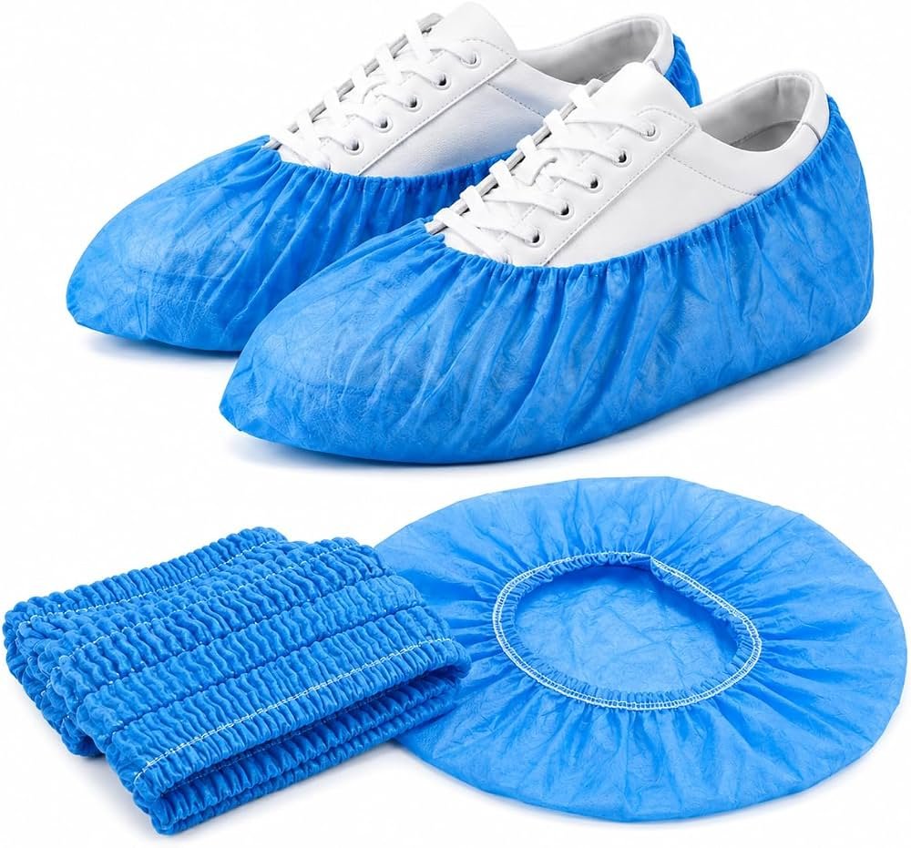 Medical caps shoe covers and protective healthcare accessories