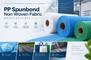 PP spunbond non woven fabric manufacturer