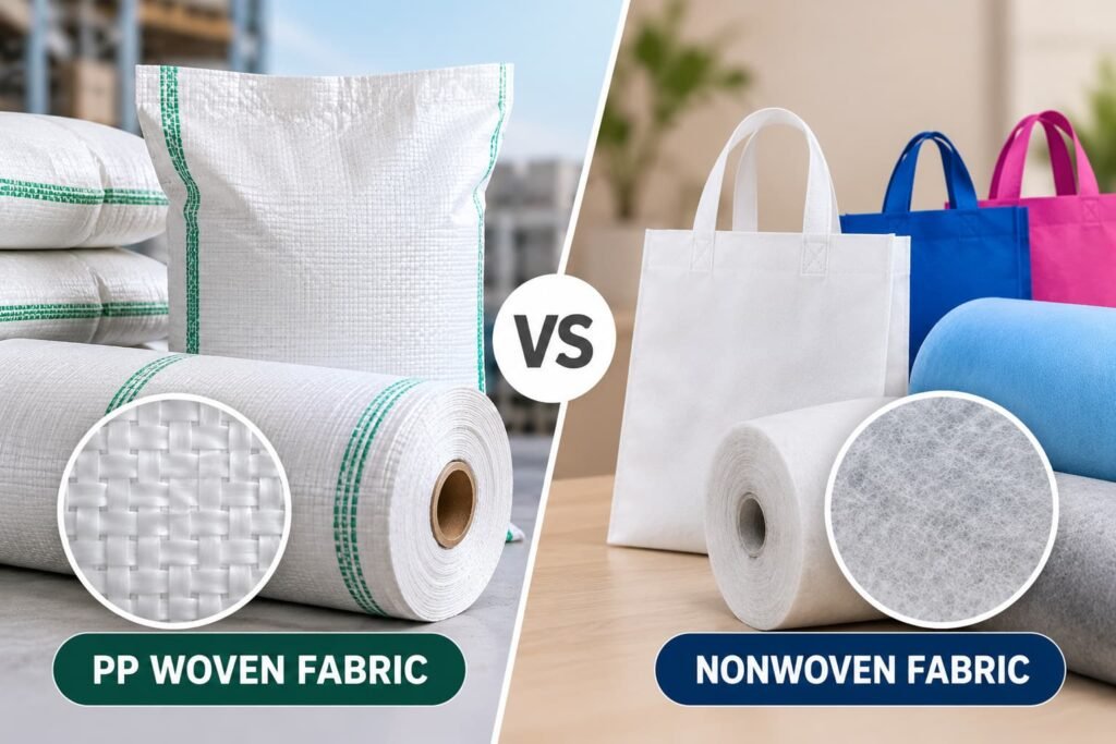 Difference Between PP Woven and Nonwoven Fabric